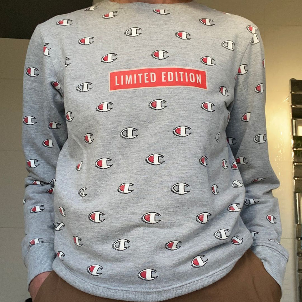 Champion sweater 2025 limited edition vinyl